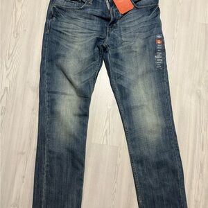 Lee Men's Classic Indigo Straight Jeans 32 x 30 Slim